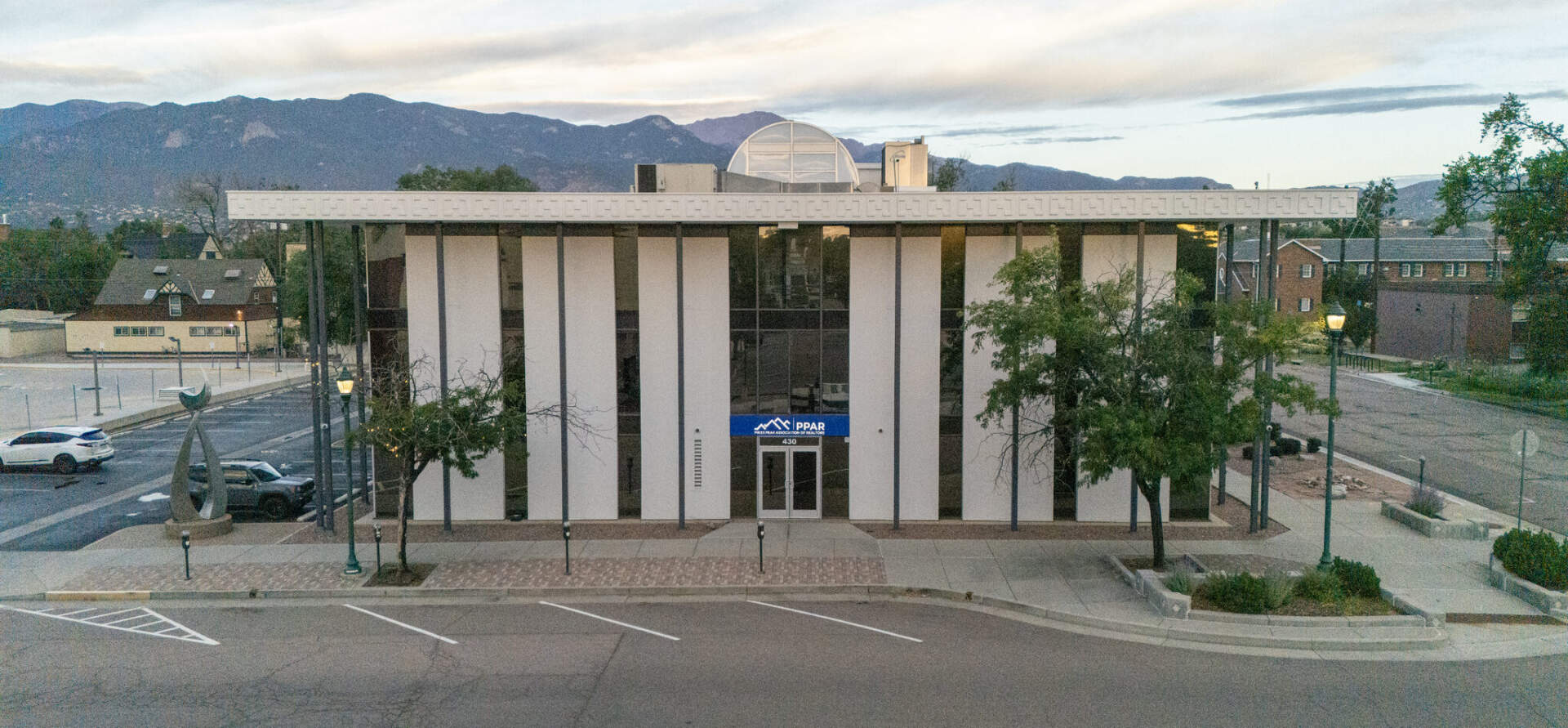 The PPAR office building at 430 N Tejon Street in Colorado Springs