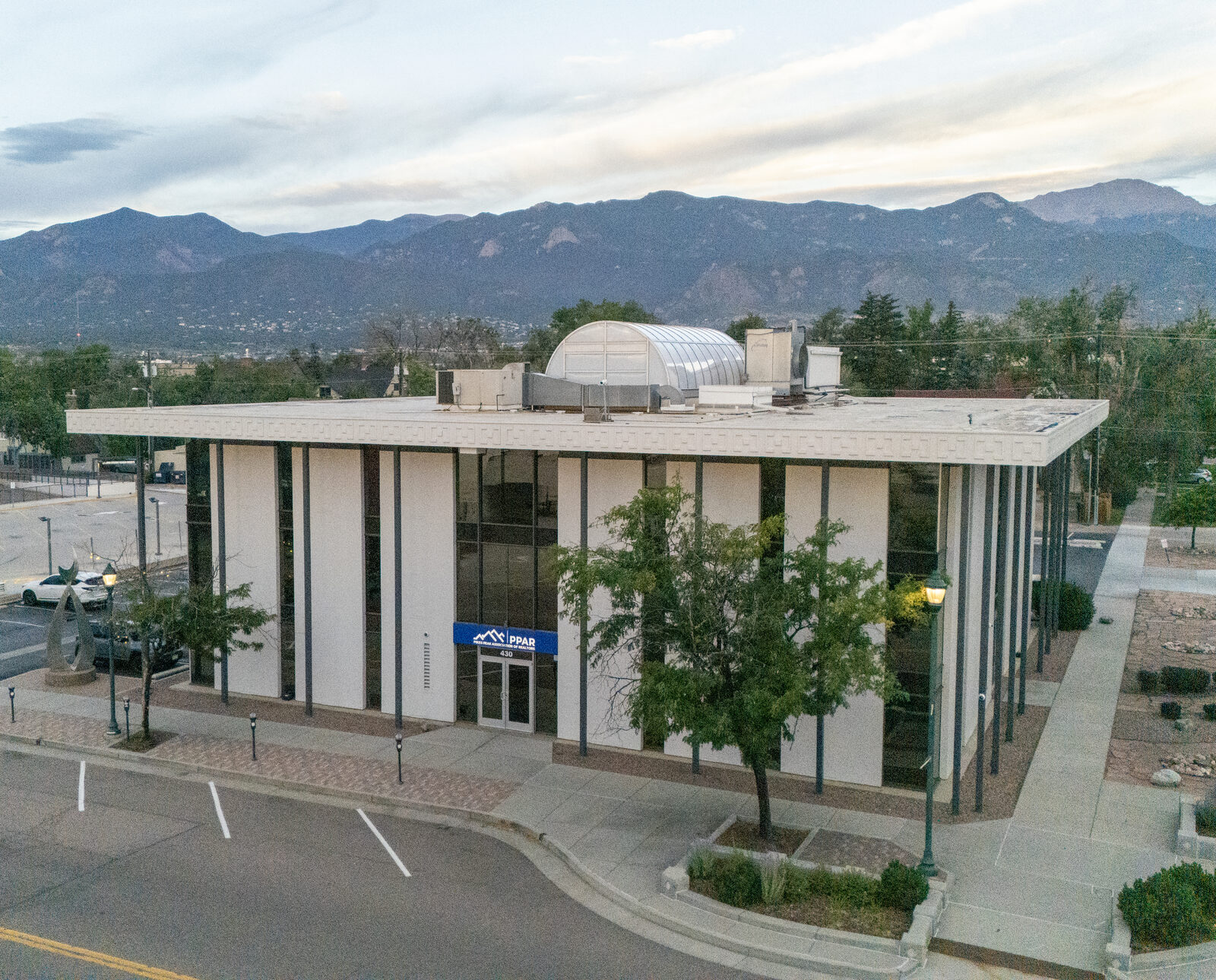The PPAR office building at 430 N Tejon Street in Colorado Springs
